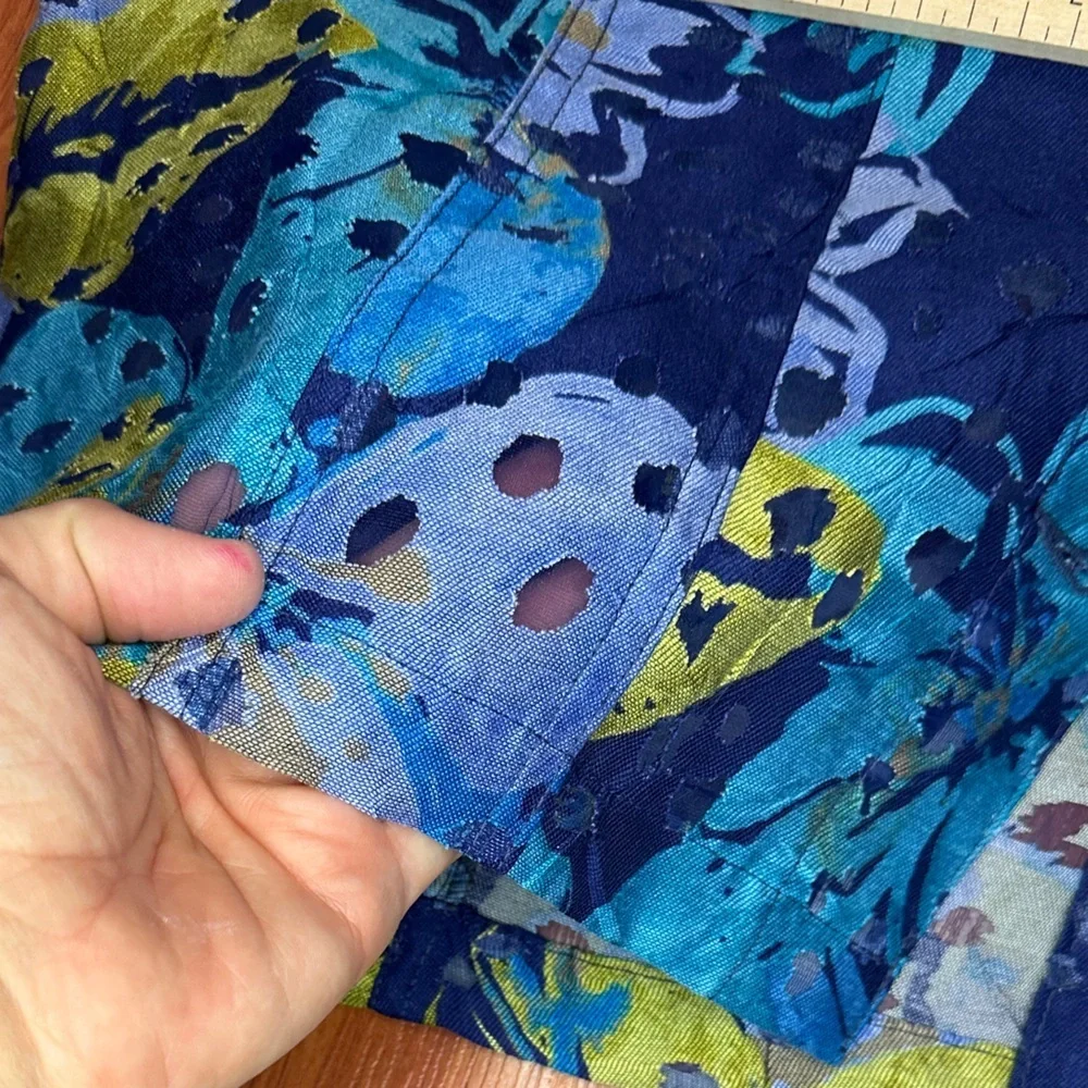 Ruby Rd. Multicolor Abstract Button-Up Shirt - Picture 5 of 9